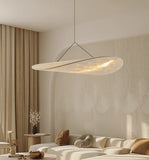 Lampadario Sospeso in Seta di Alta Qualità per Sala da Pranzo