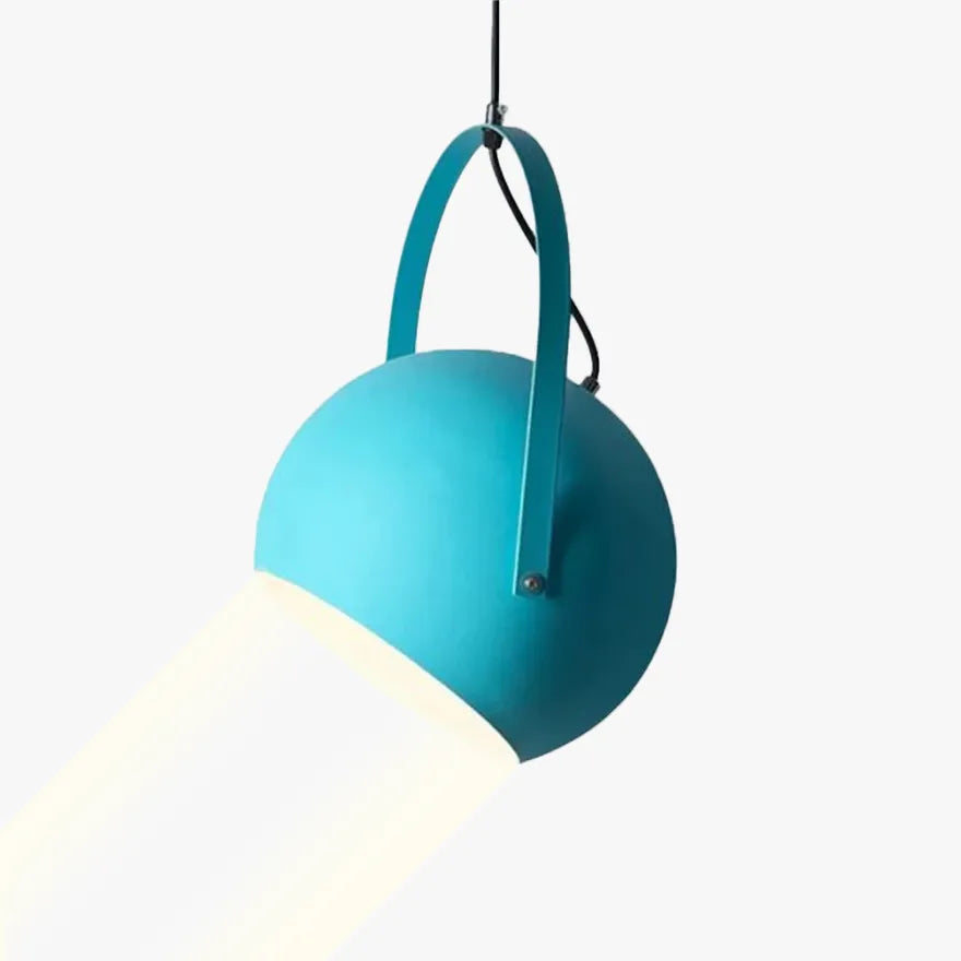 Lampadario Macaron a Sospensione Girevole per Sala da Pranzo