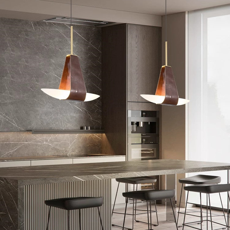 Luce a sospensione da cucina a forma di barca a forma di barca regolabile - clowasit.com