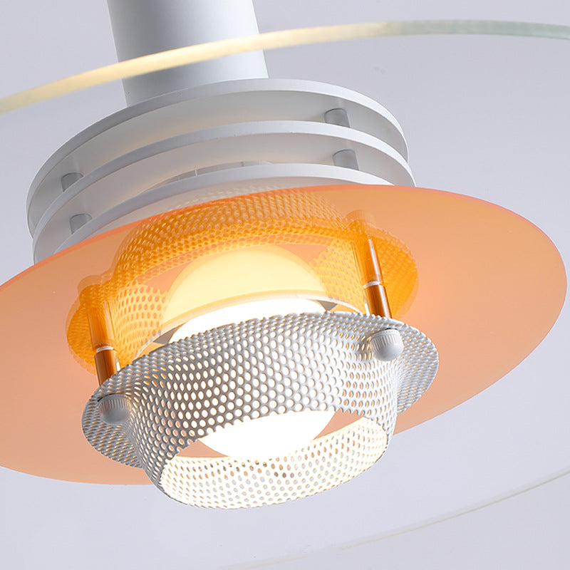 Luce a sospensione circolare moderna per camera da letto moderna - clowasit.com