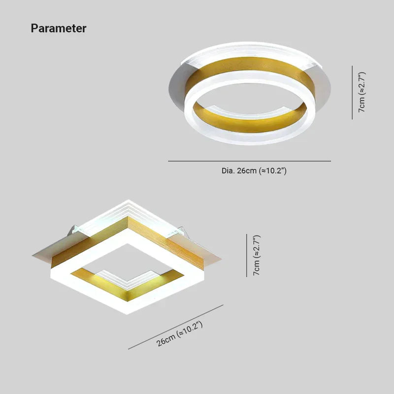 Lampadario Dorato Moderno Per Scala Quadrata - clowasit.com