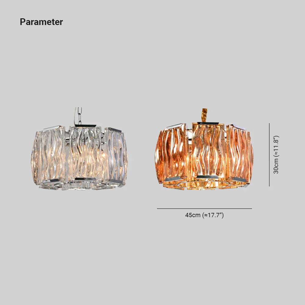 Lampadario unico rotondo moderno di cristallo moderno - clowasit.com
