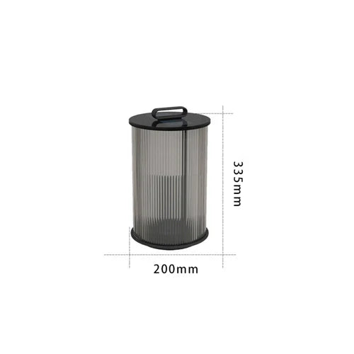 Lampade da terra in vetro trasparente righe - clowasit.com