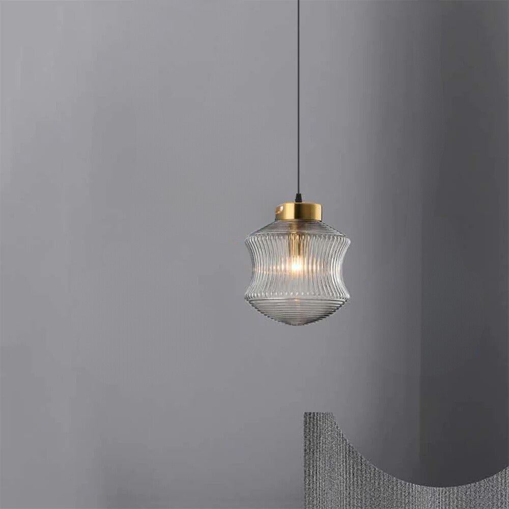 Fumo grigio geometrico LED LED LED LUCE - clowasit.com