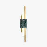 Applique parete led marmo doppia asta - clowasit.com