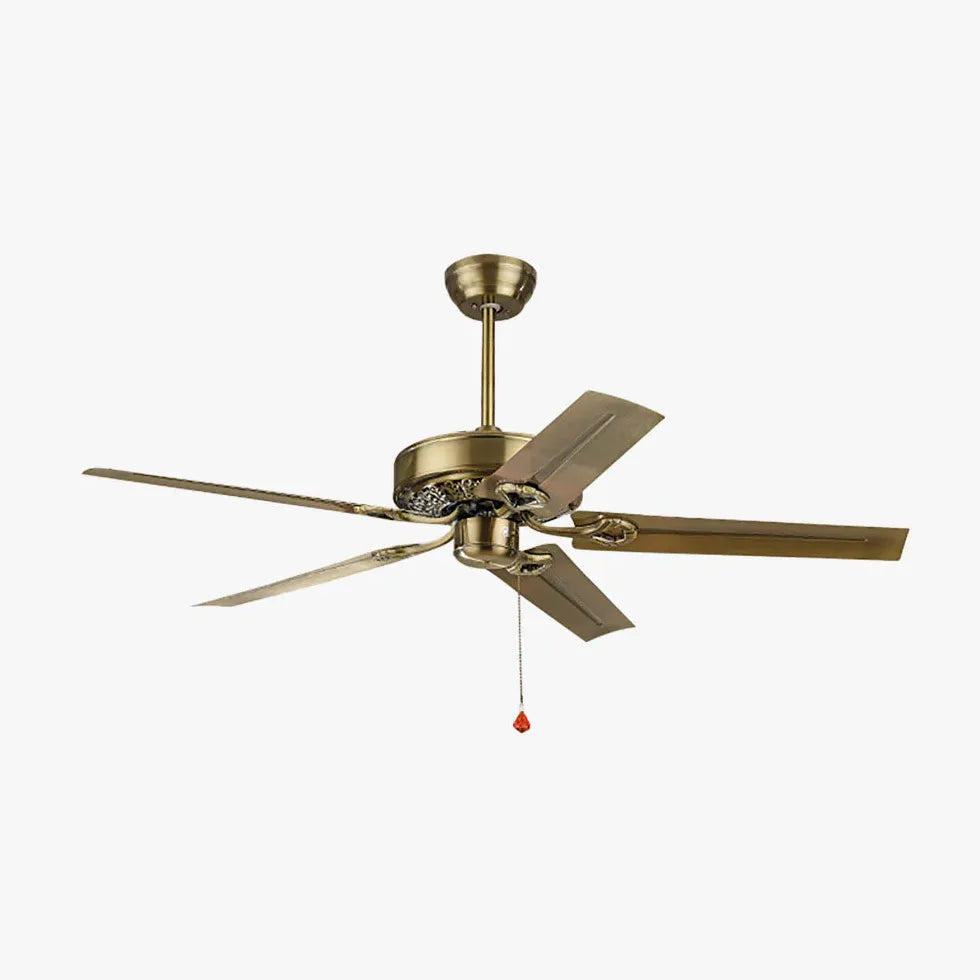 Ventilatore a soffitto industriale in ottone - clowasit.com