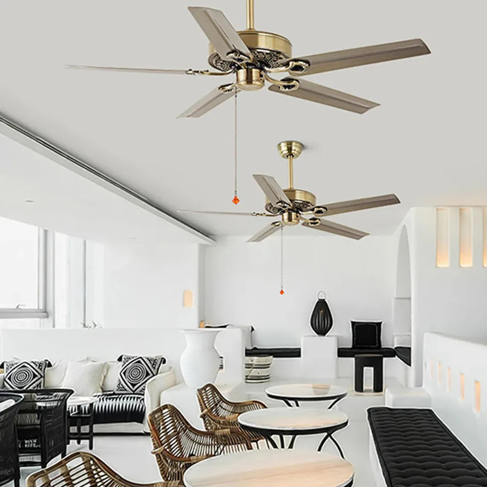 Ventilatore a soffitto industriale in ottone - clowasit.com