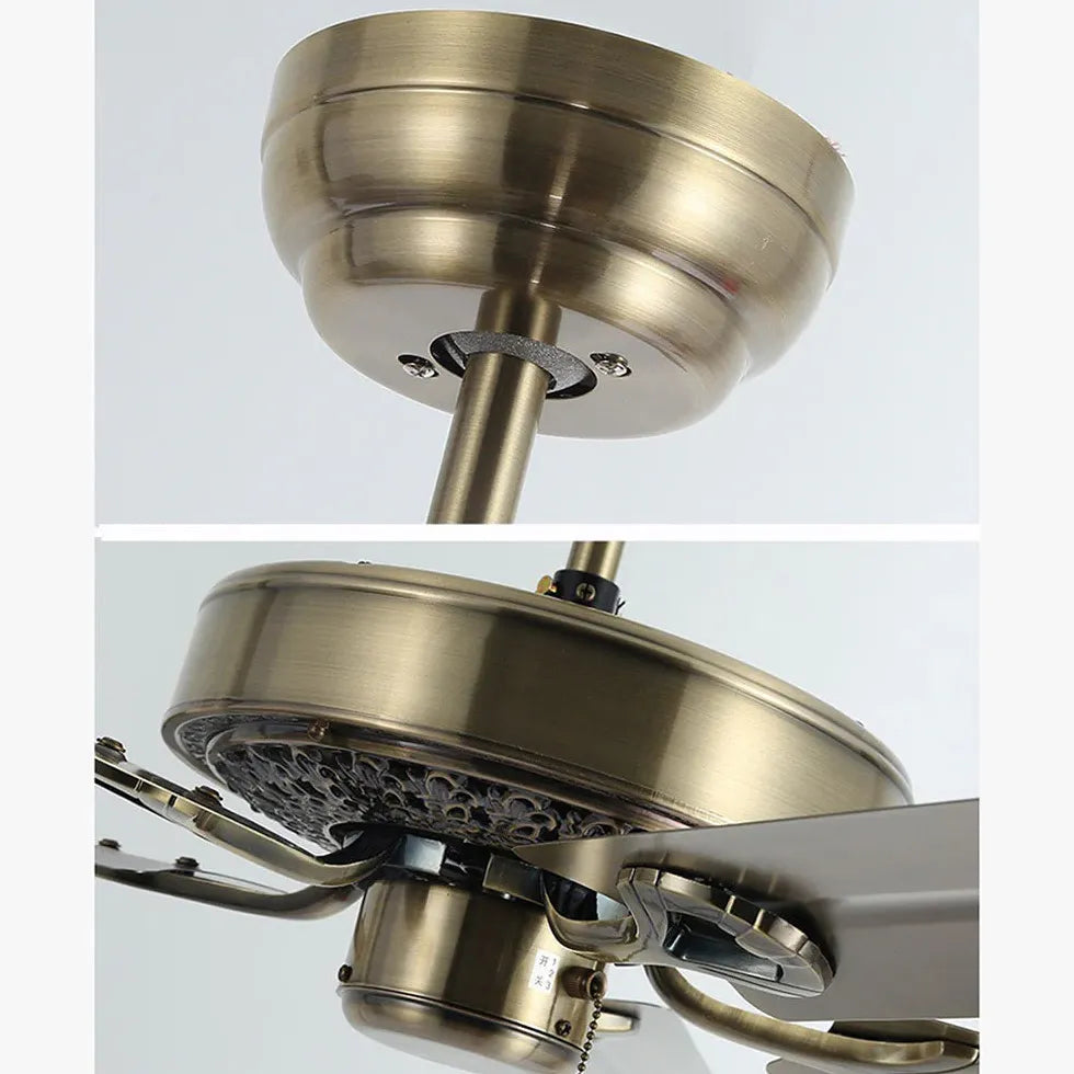 Ventilatore a soffitto industriale in ottone - clowasit.com