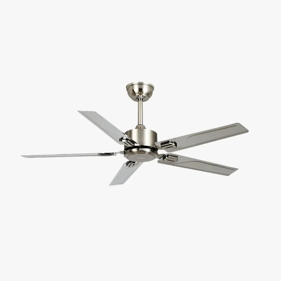 Ventilatori a soffitto industriali in metallo argentato - clowasit.com