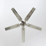 Ventilatori a soffitto industriali in metallo argentato - clowasit.com