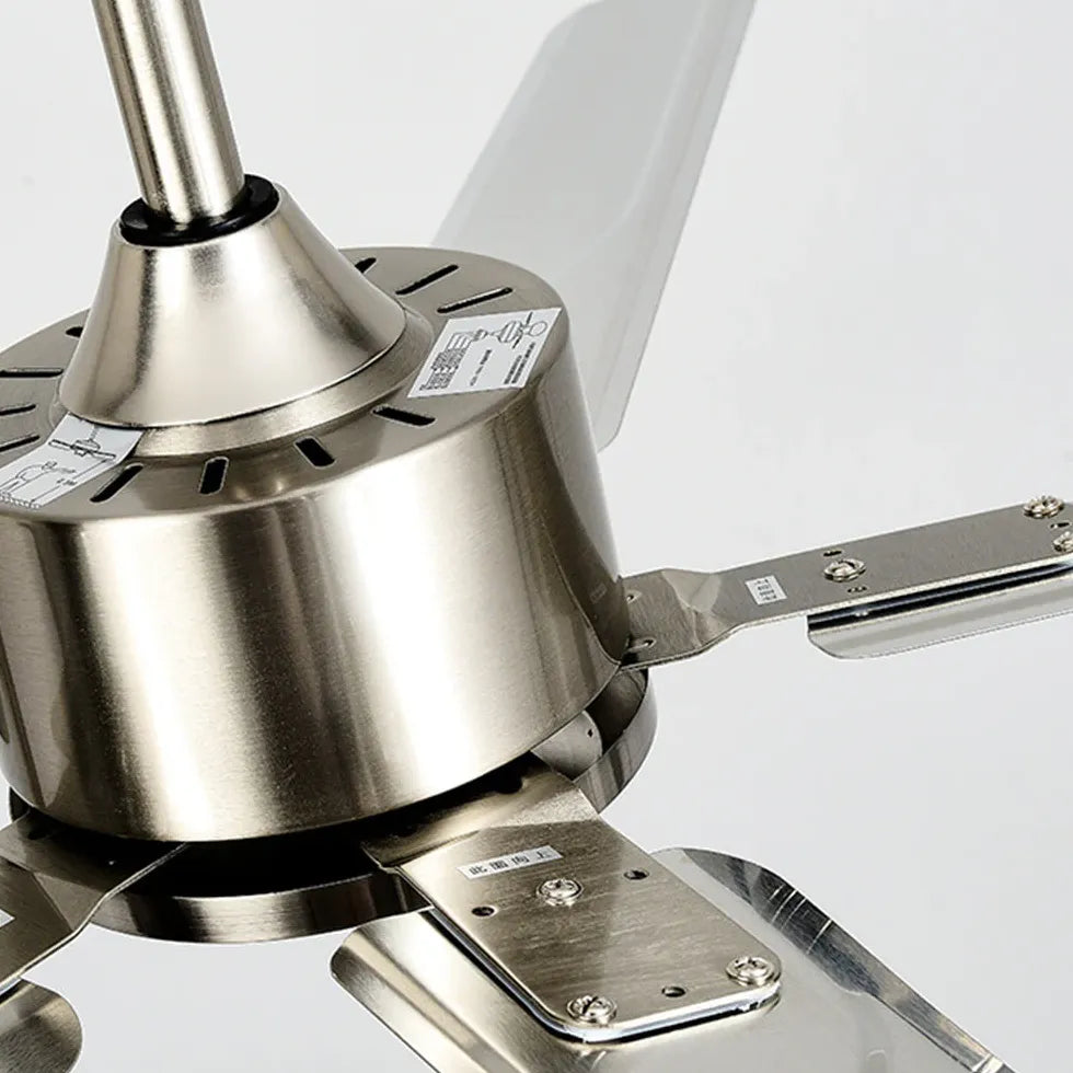 Ventilatori a soffitto industriali in metallo argentato - clowasit.com