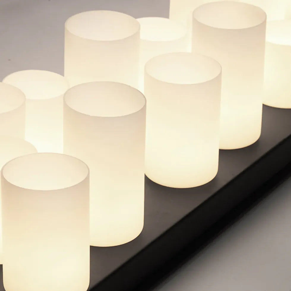 Lampadario decorativo a bicchiere con candela - clowasit.com