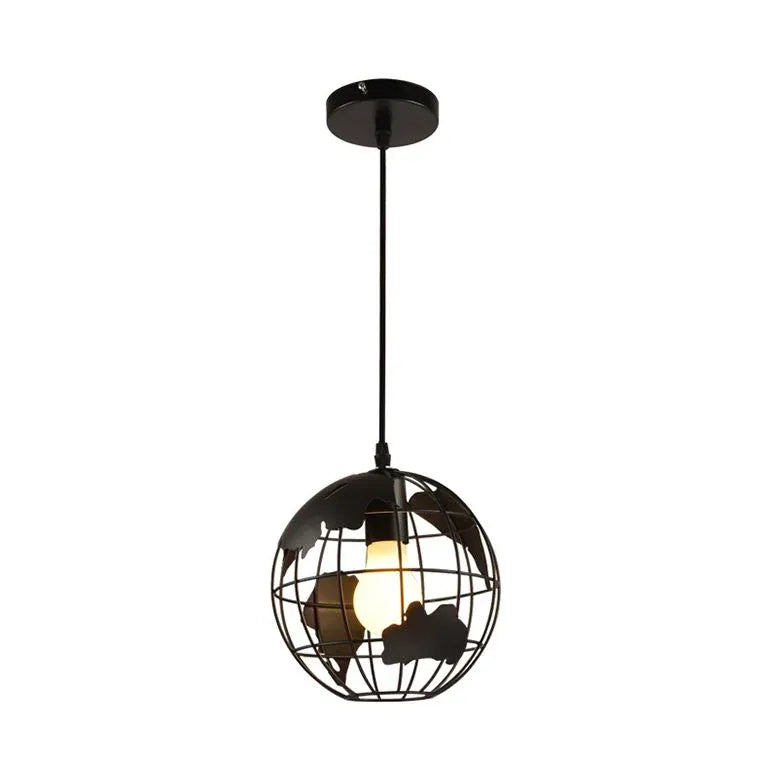 Lampadari moderni con sfere nel design nero - clowasit.com