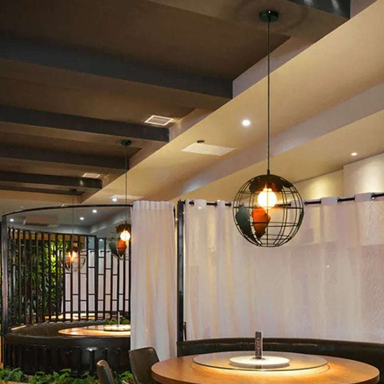 Lampadari moderni con sfere nel design nero - clowasit.com