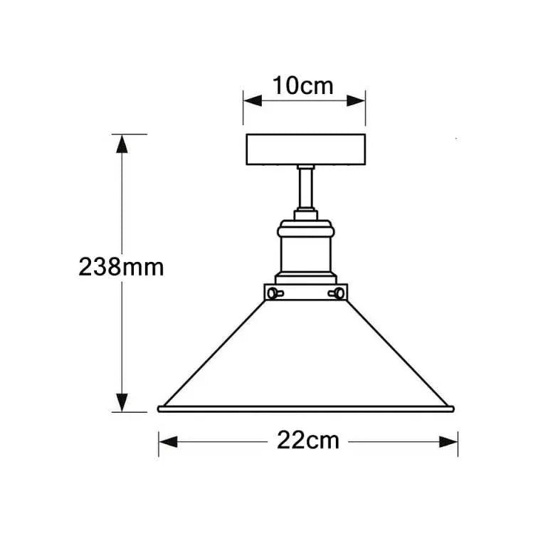 Plafoniere LED Industriali Stile Moderno per Ristorante - clowasit.com