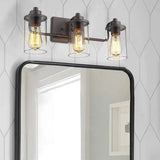 Applique a Tre Luci Industriale Bagno - clowasit.com