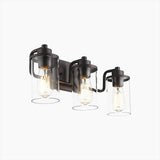Applique a Tre Luci Industriale Bagno - clowasit.com