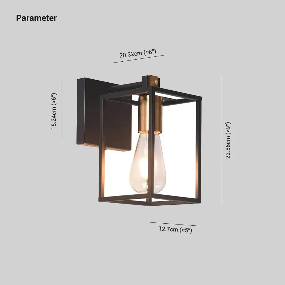 Applique industriale bagno Lampade nere eleganti - clowasit.com