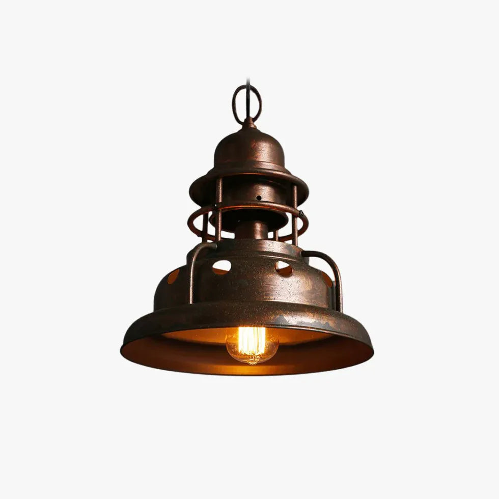 Lampadario a sospensione industriale vintage design elegante - clowasit.com