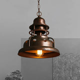Lampadario a sospensione industriale vintage design elegante - clowasit.com