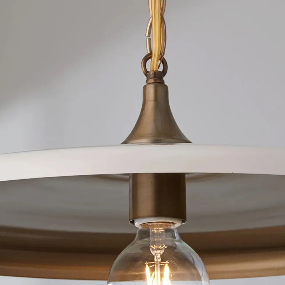 Plafoniere industriali vintage Design elegante in ottone - clowasit.com