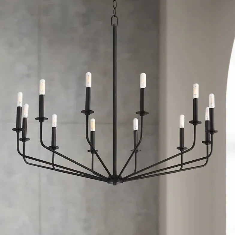 Lampadari sospesi a led Stile Nero e Moderno - clowasit.com