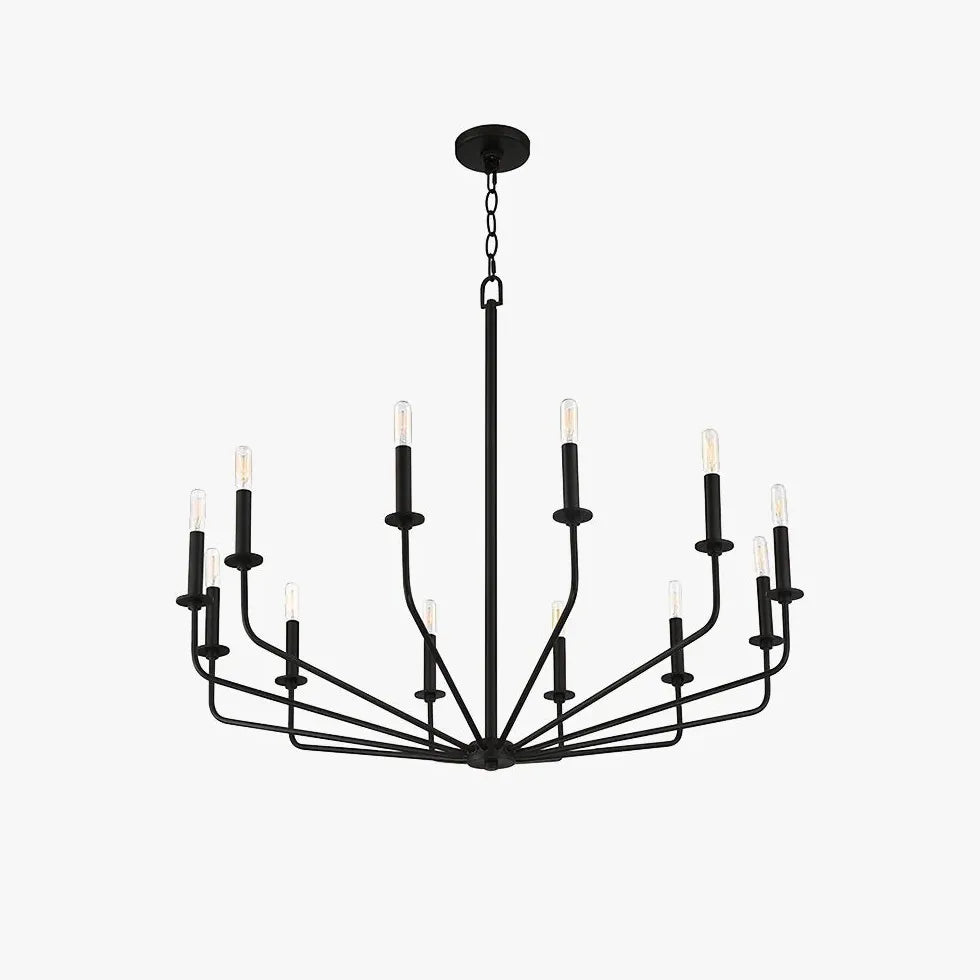 Lampadari sospesi a led Stile Nero e Moderno - clowasit.com