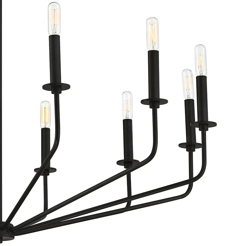 Lampadari sospesi a led Stile Nero e Moderno - clowasit.com