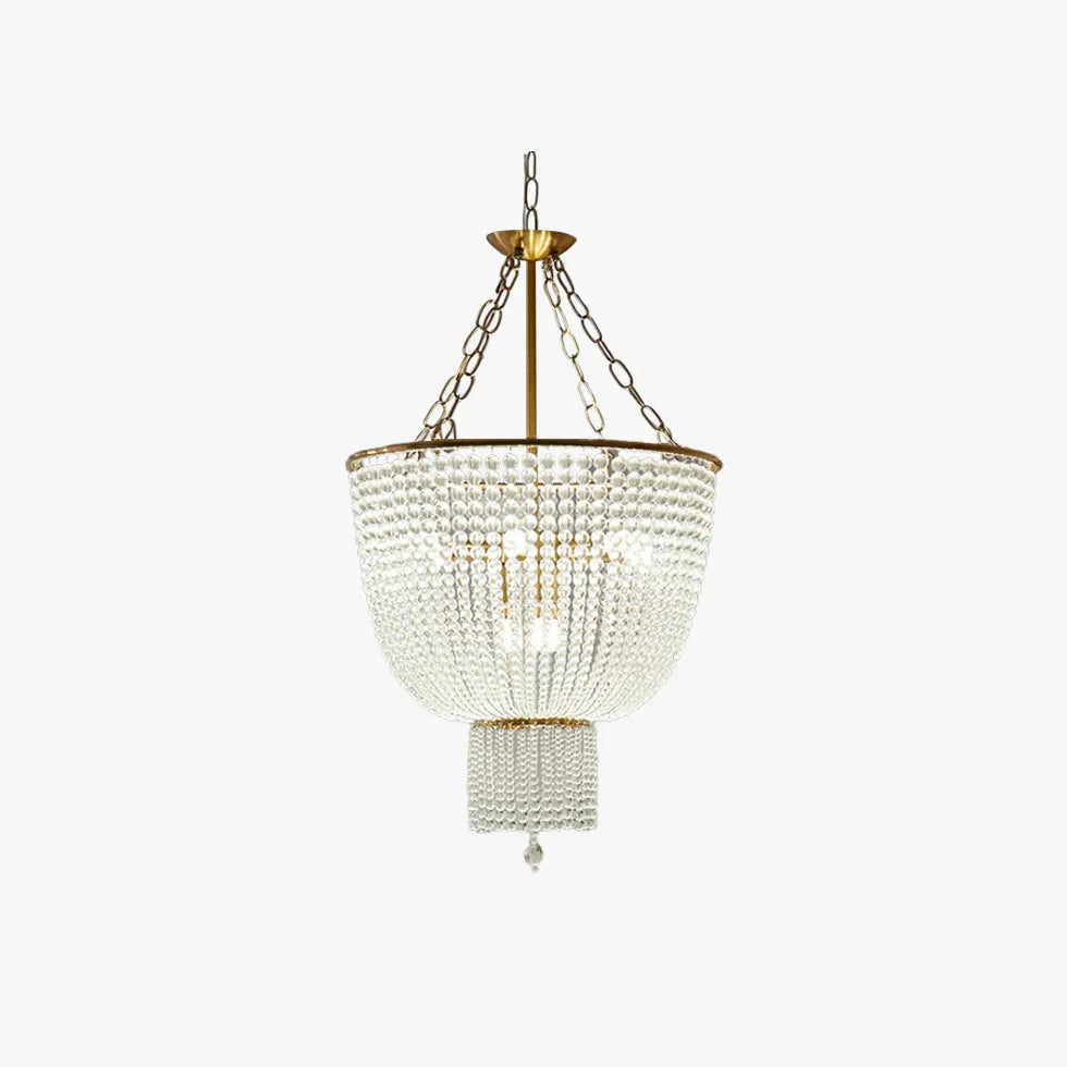 Romantici lampadari a gocce cristallo pendenti - clowasit.com
