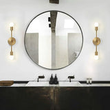Applique doppia lampada con design elegante nero - clowasit.com