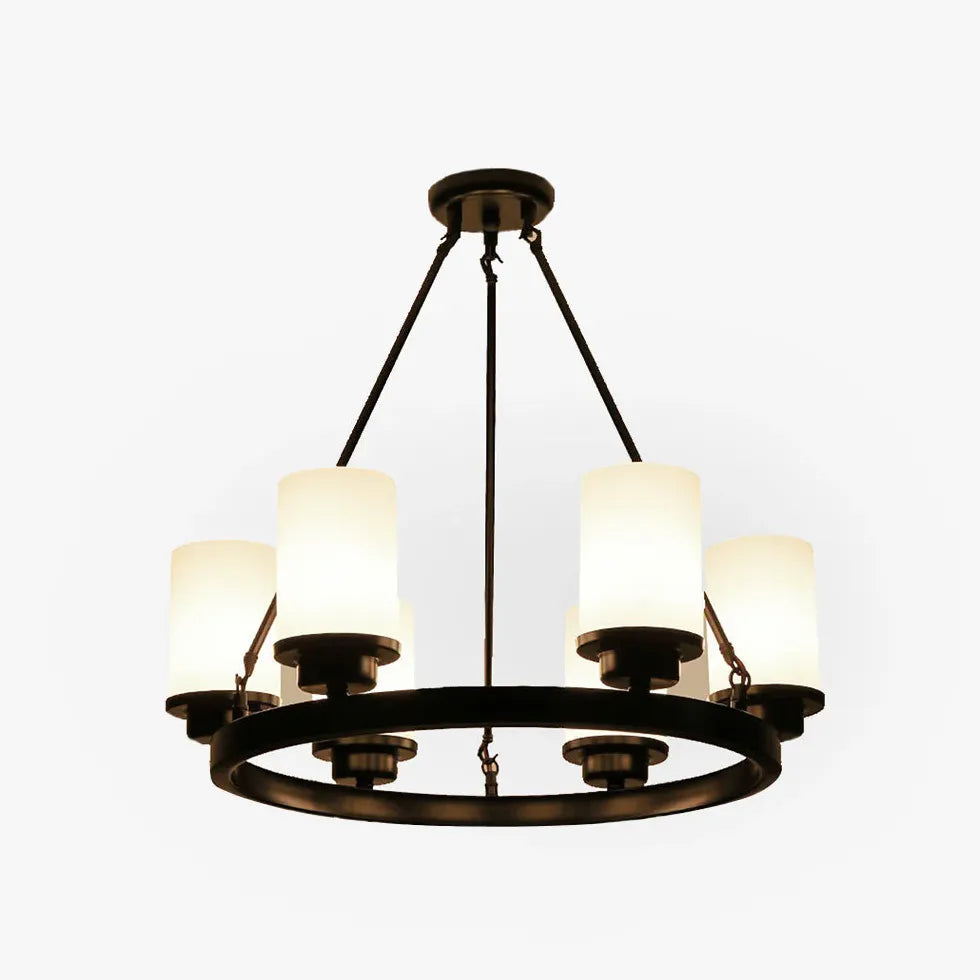 Lampadario in vetro moderno per ristorante elegante - clowasit.com