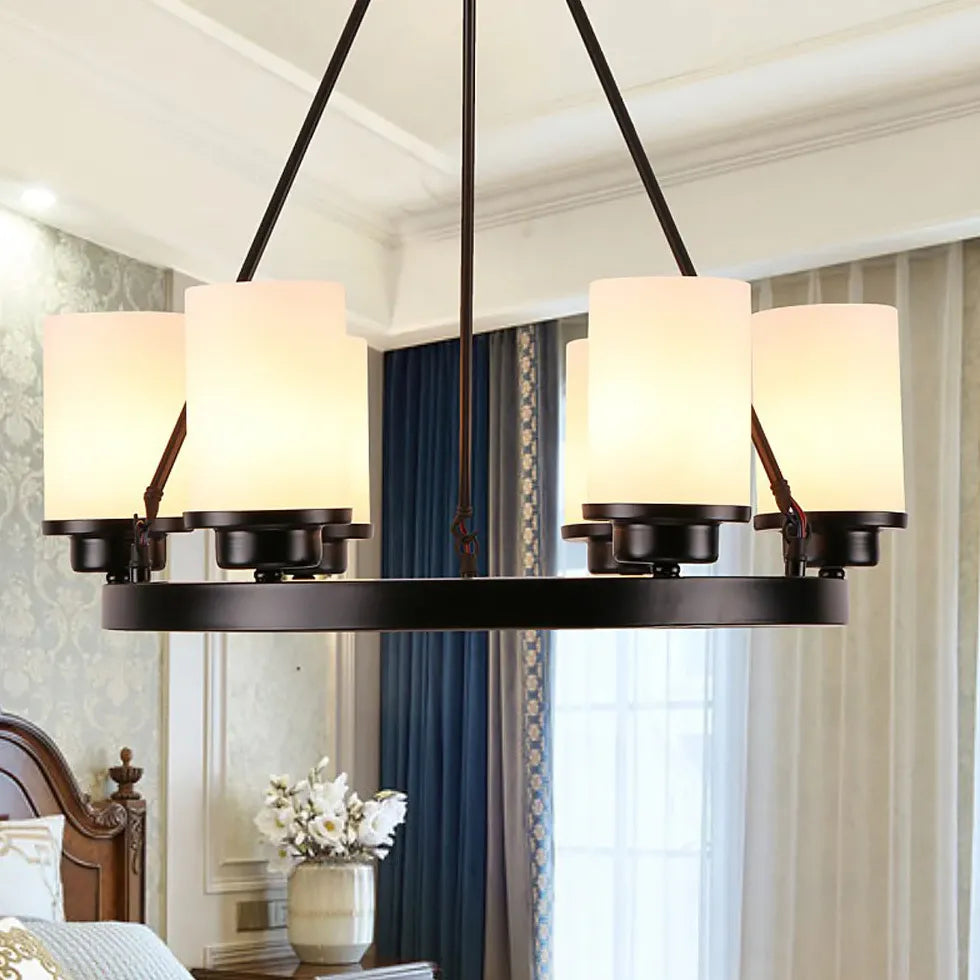Lampadario in vetro moderno per ristorante elegante - clowasit.com