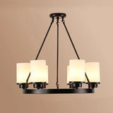 Lampadario in vetro moderno per ristorante elegante - clowasit.com