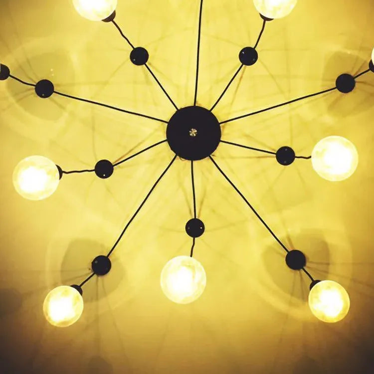 Lampadari per cucina a led Moderni neri - clowasit.com