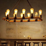 Lampadari a sospensione industriali con corda rettangolare - clowasit.com