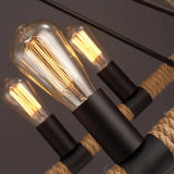 Lampadari a sospensione industriali con corda rettangolare - clowasit.com