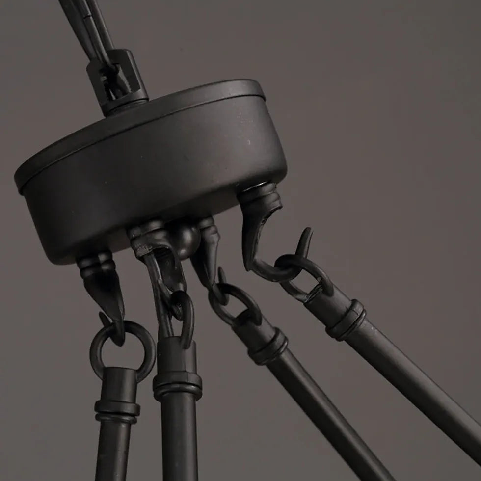 Lampadari a sospensione industriali con corda rettangolare - clowasit.com