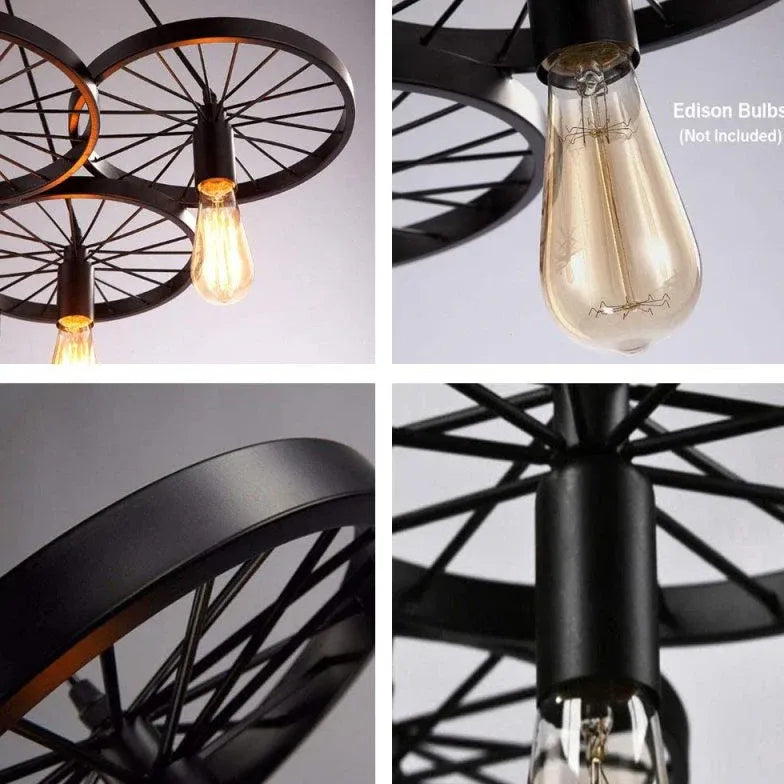 Lampadari a sospensione vintage industriale con design - clowasit.com