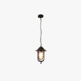 Lampadario retro industriale nero metallo design elegante - clowasit.com