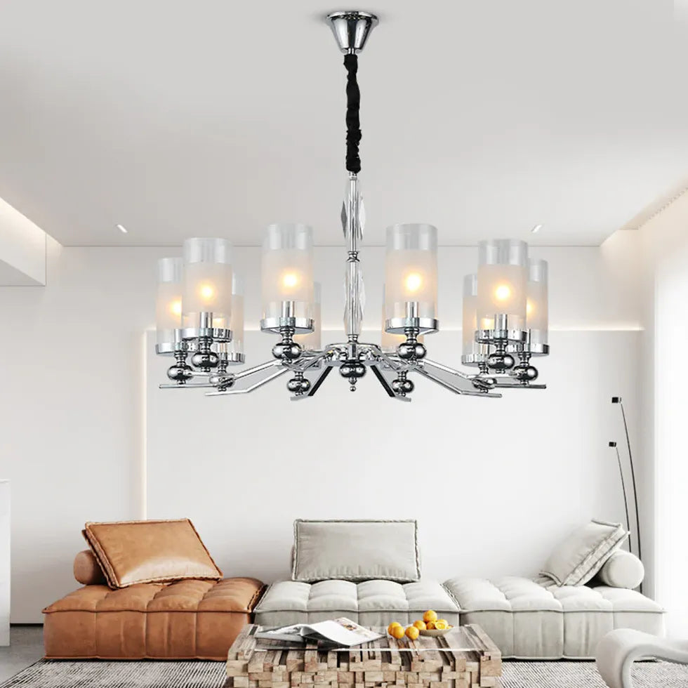 Applique in vetro trasparente e Design Elegante - clowasit.com