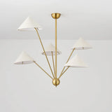 Lampadari di Ottone per Soggiorno Conico - clowasit.com