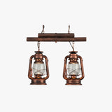 Lampadari stile industriale vintage doppio vetro elegante - clowasit.com
