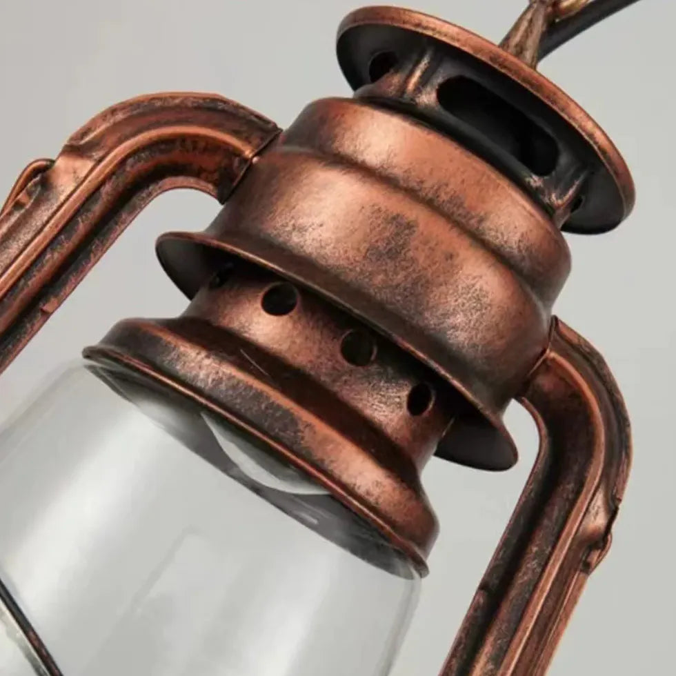 Lampadari stile industriale vintage doppio vetro elegante - clowasit.com