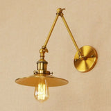 Applique da parete ottone regolabile moderna design - clowasit.com