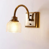 Applique vetro vintage per bagno con LED - clowasit.com