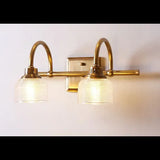 Applique vetro vintage per bagno con LED - clowasit.com