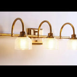 Applique vetro vintage per bagno con LED - clowasit.com