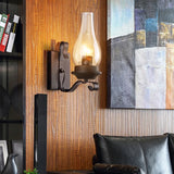 Applique con lampadina design vintage in ferro - clowasit.com