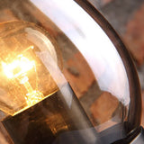 Applique con lampadina design vintage in ferro - clowasit.com