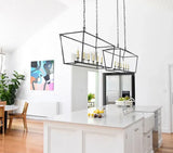 Plafoniere vintage industriali Design geometrico per ristorante - clowasit.com